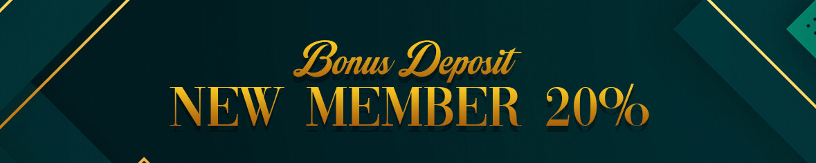 BONUS NEW MEMBER 20%